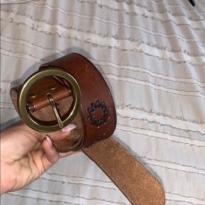 Brown Leather Belt
